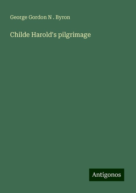 Childe Harolds pilgrimage
