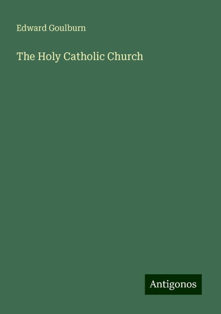 The Holy Catholic Church