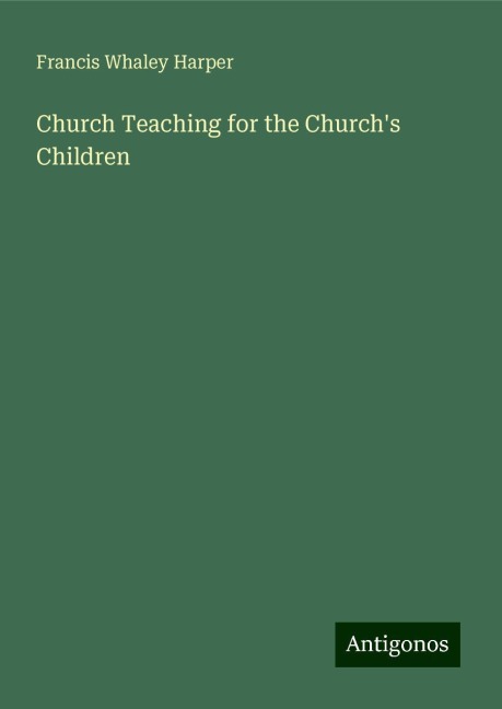 Church Teaching for the Churchs Children
