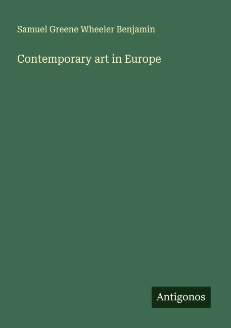Contemporary art in Europe