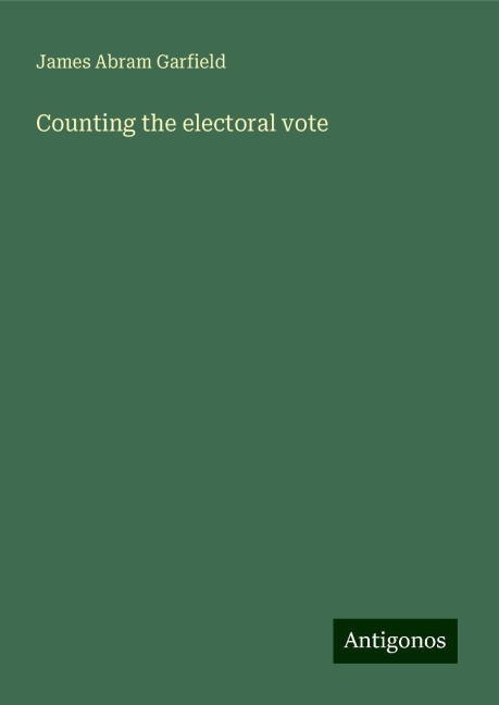 Counting the electoral vote