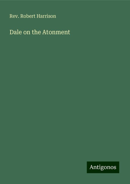 Dale on the Atonment