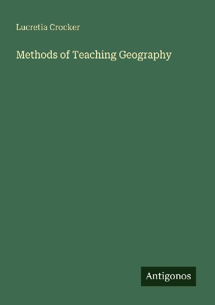Methods of Teaching Geography
