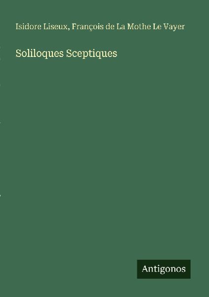Soliloques Sceptiques