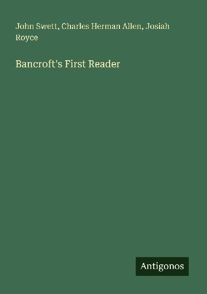 Bancrofts First Reader
