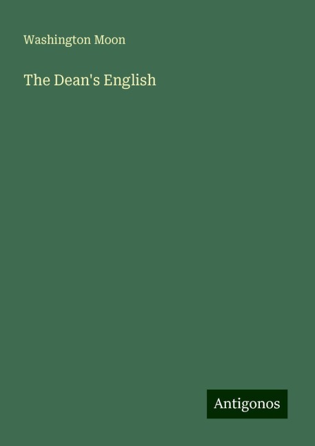 The Deans English