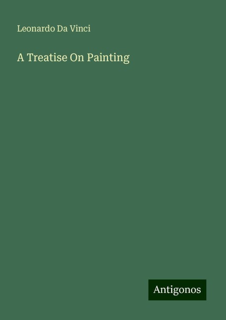 A Treatise On Painting