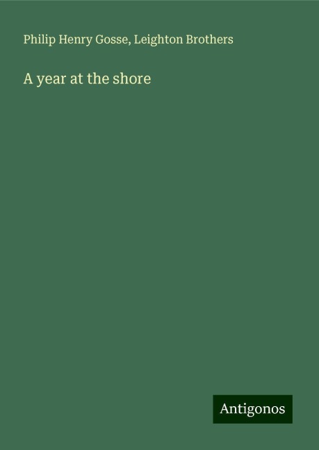 A year at the shore
