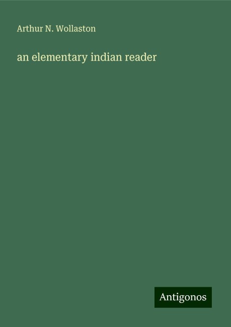 an elementary indian reader