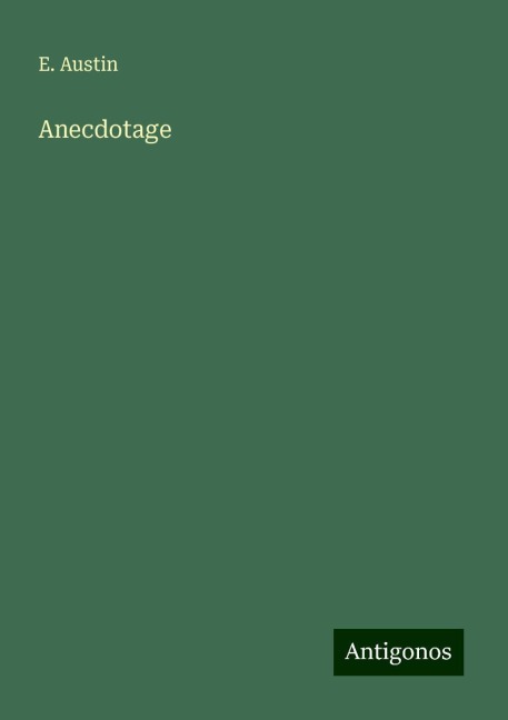 Anecdotage