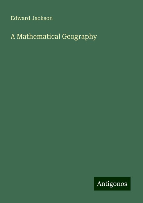 A Mathematical Geography
