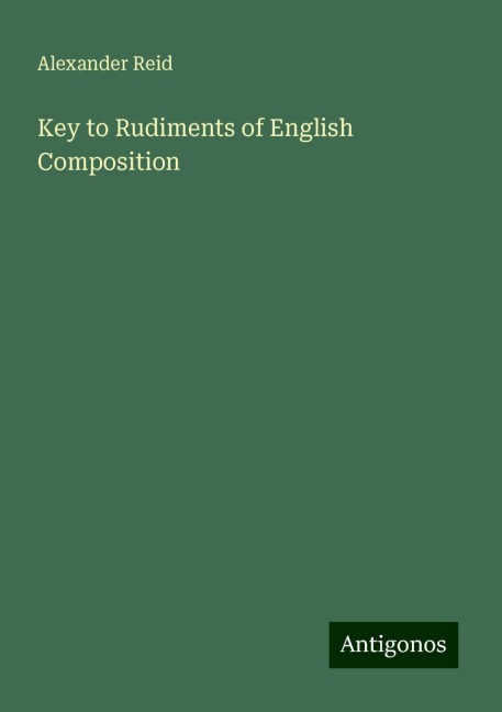 Key to Rudiments of English Composition