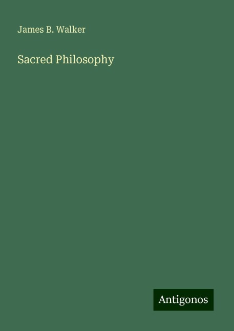 Sacred Philosophy