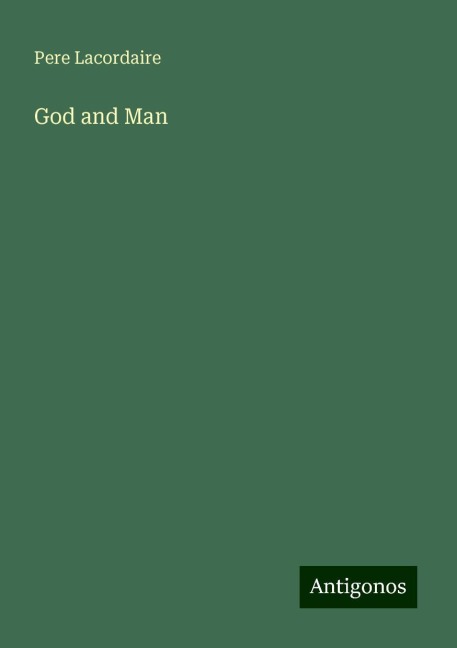 God and Man