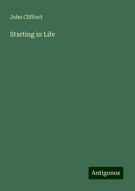 Starting in Life