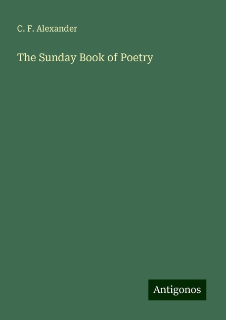 The Sunday Book of Poetry