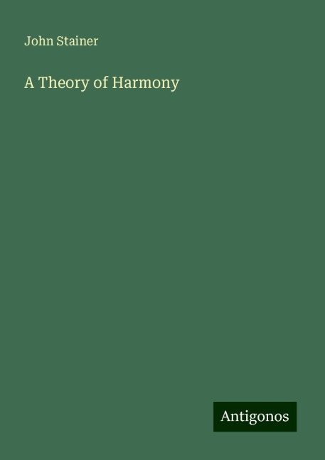 A Theory of Harmony
