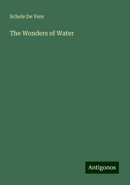 The Wonders of Water