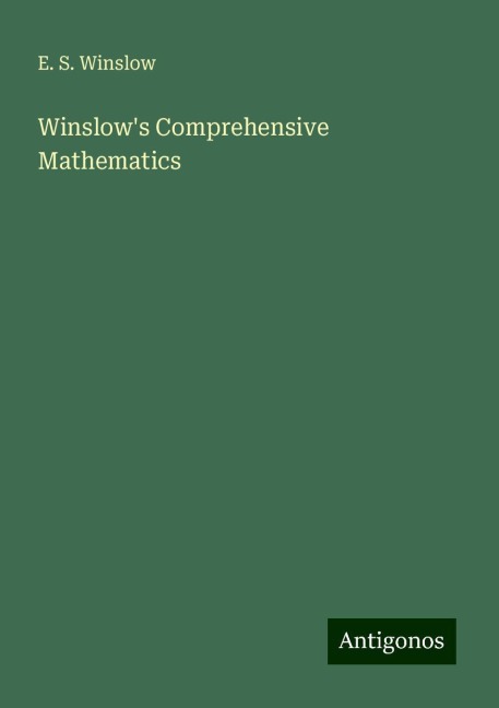 Winslows Comprehensive Mathematics