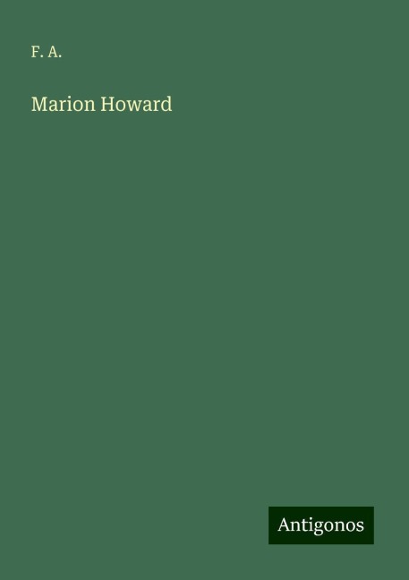 Marion Howard