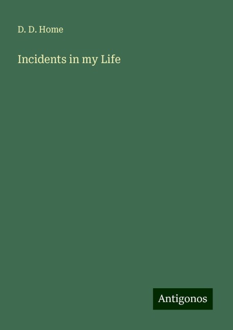 Incidents in my Life