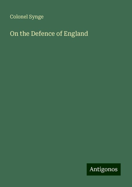 On the Defence of England