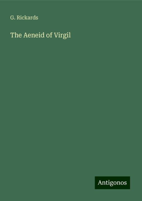 The Aeneid of Virgil