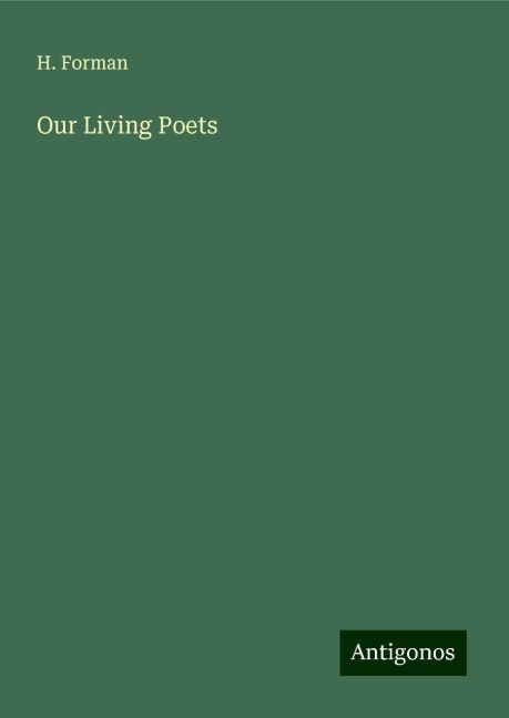 Our Living Poets