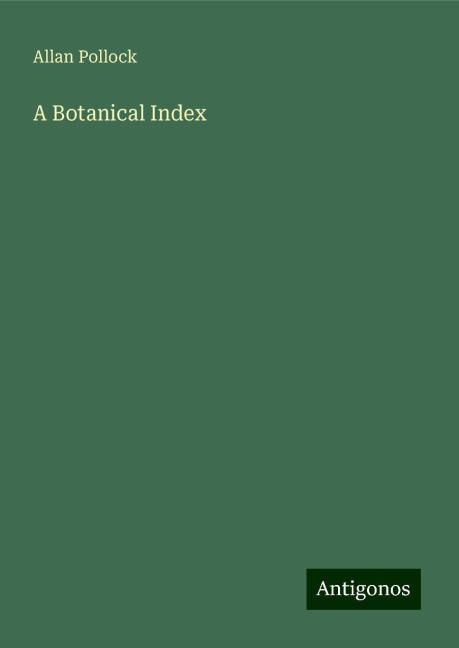 A Botanical Index