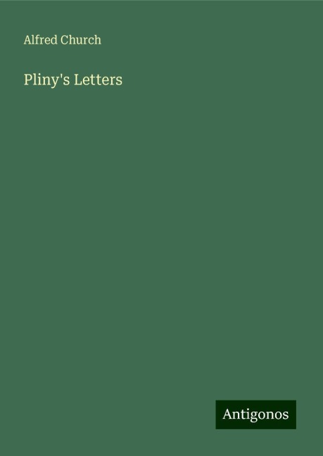Plinys Letters