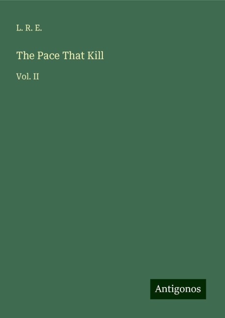 The Pace That Kill: Vol. II