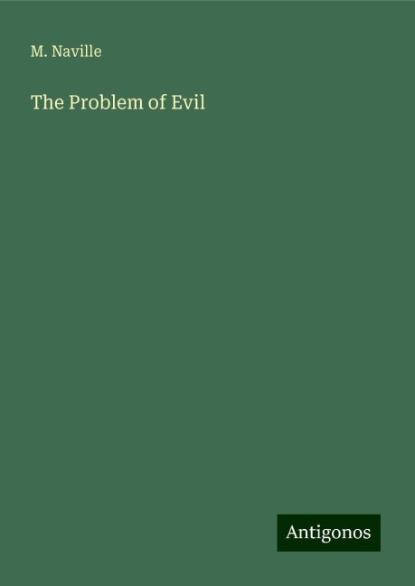 The Problem of Evil
