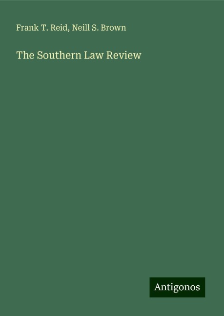 The Southern Law Review