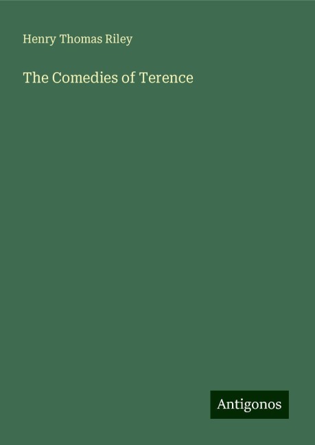 The Comedies of Terence