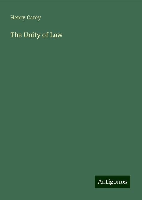 The Unity of Law