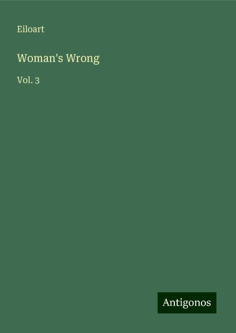 Womans Wrong: Vol. 3