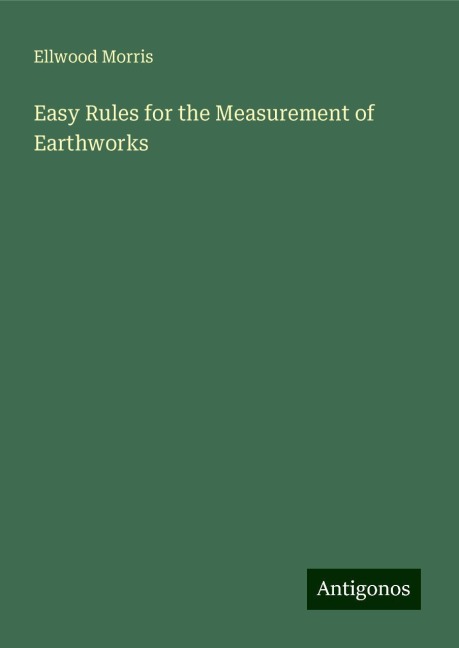 Easy Rules for the Measurement of Earthworks
