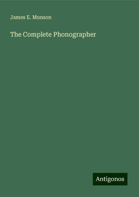 The Complete Phonographer