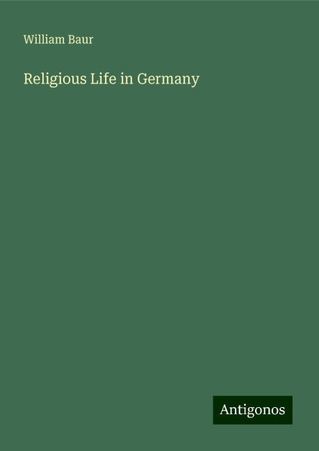 Religious Life in Germany