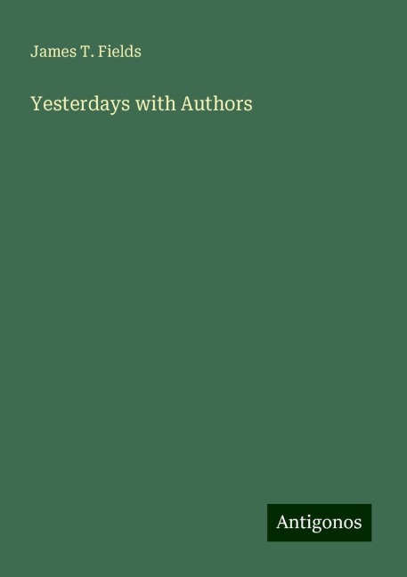 Yesterdays with Authors