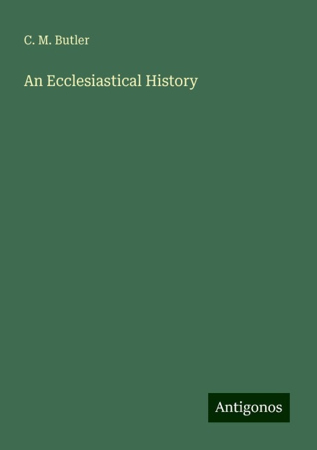 An Ecclesiastical History