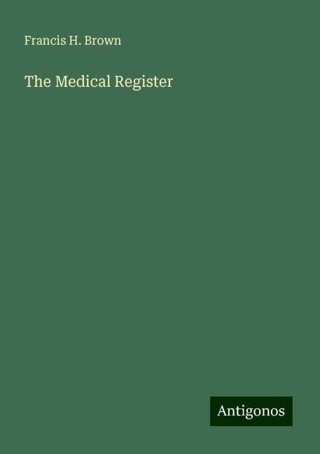The Medical Register
