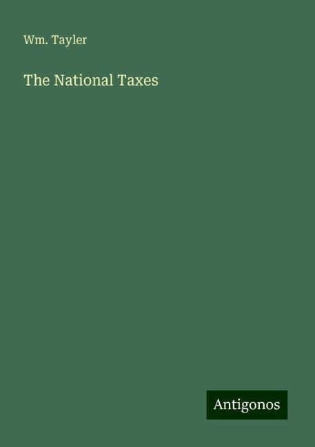 The National Taxes