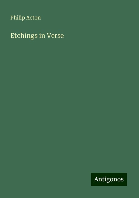 Etchings in Verse