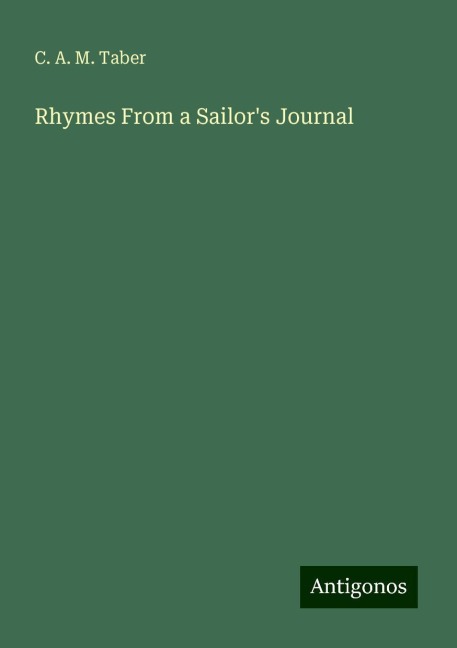 Rhymes From a Sailors Journal