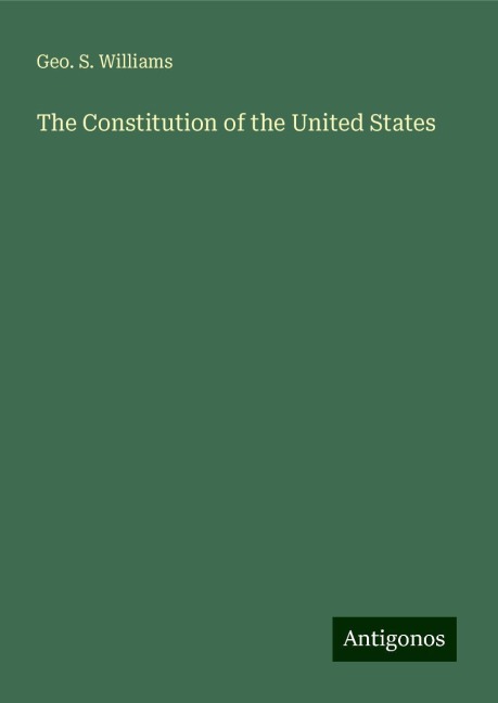 The Constitution of the United States