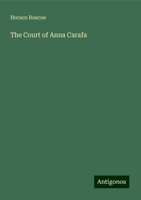 The Court of Anna Carafa