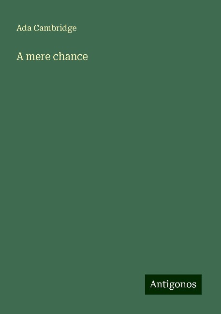 A mere chance