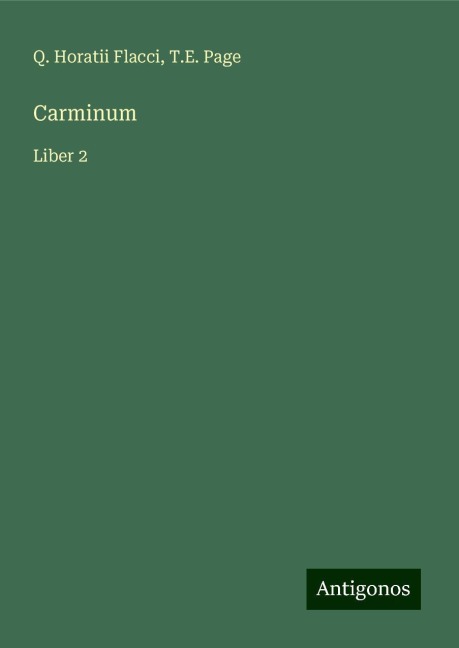 Carminum: Liber 2