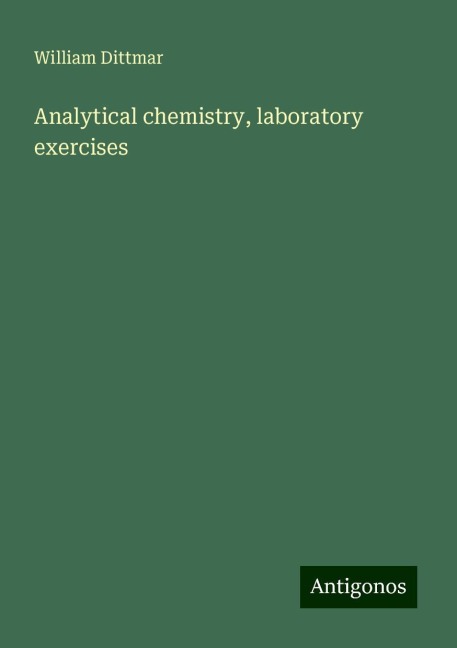 Analytical chemistry, laboratory exercises